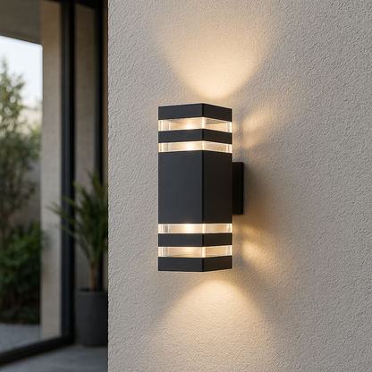 Moderne buitenwandlamp