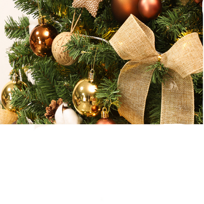 Kunstkerstboom Canelle in Scandinavische stijl van katoen