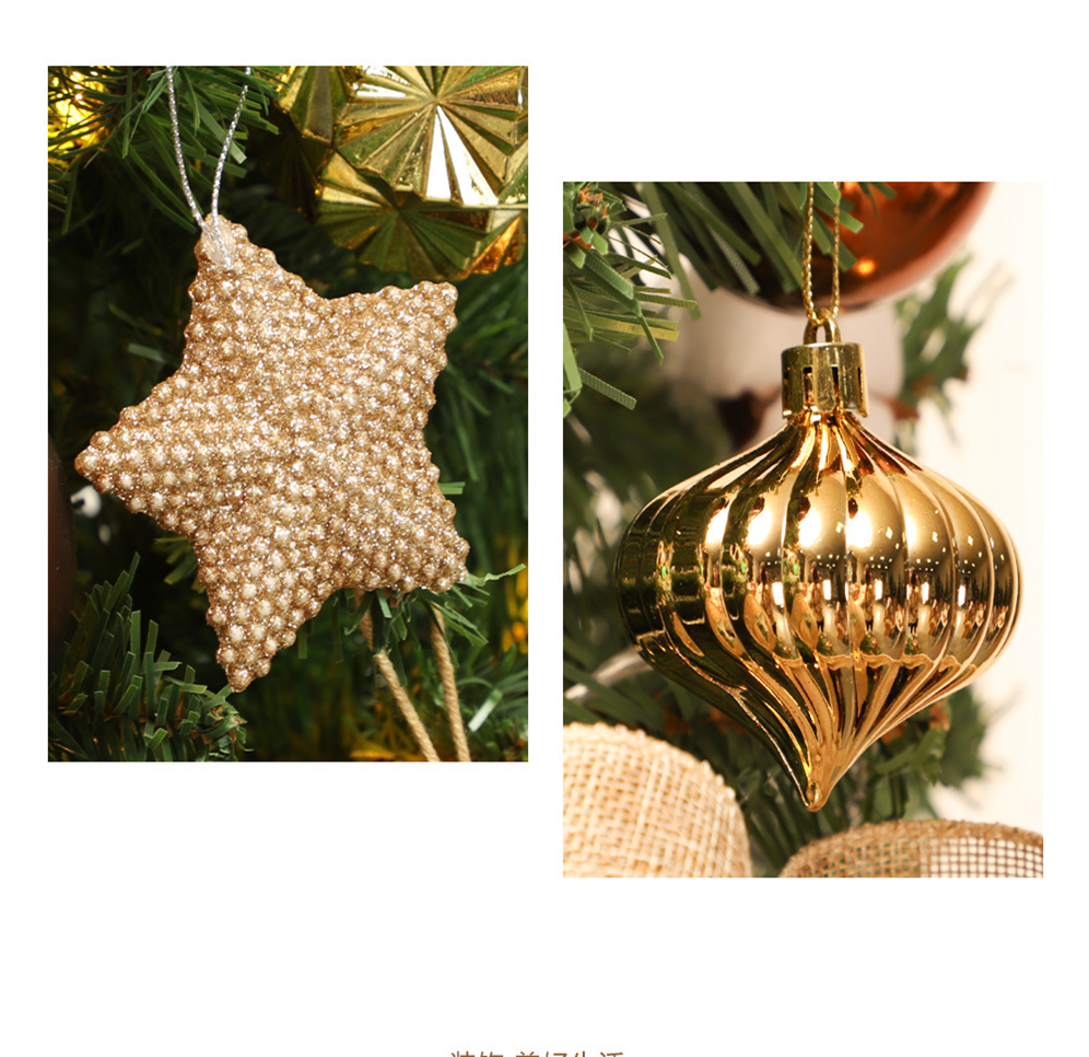 Kunstkerstboom Canelle in Scandinavische stijl van katoen