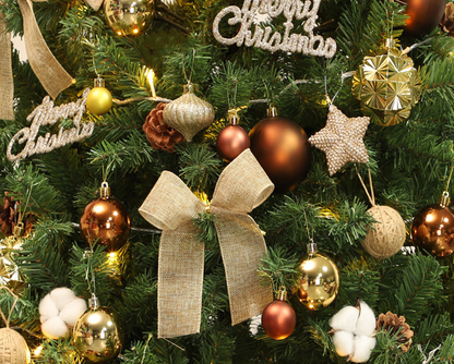 Kunstkerstboom Canelle in Scandinavische stijl van katoen