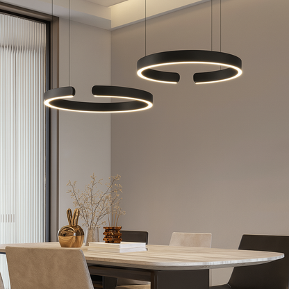 Moderne ring hanglamp LED