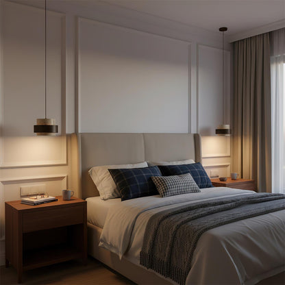 Rustieke stenen hanglamp