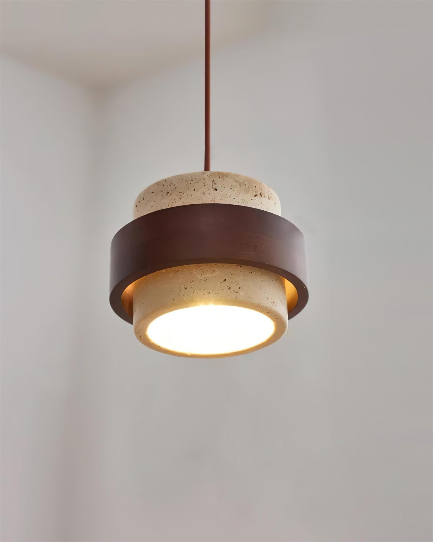 Rustieke stenen hanglamp