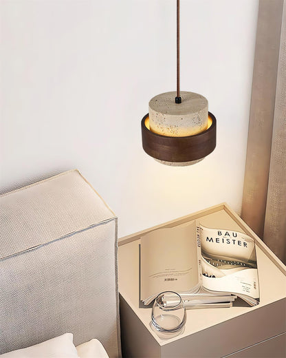 Rustieke stenen hanglamp