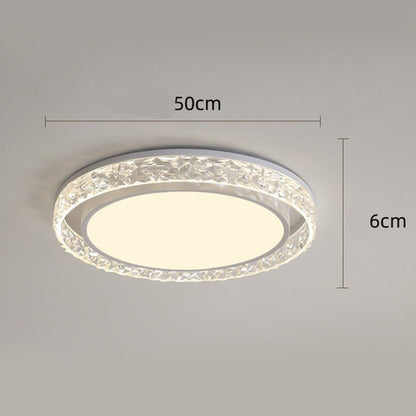 Inbouw ijzeren plafondlamp