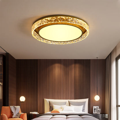 Inbouw ijzeren plafondlamp