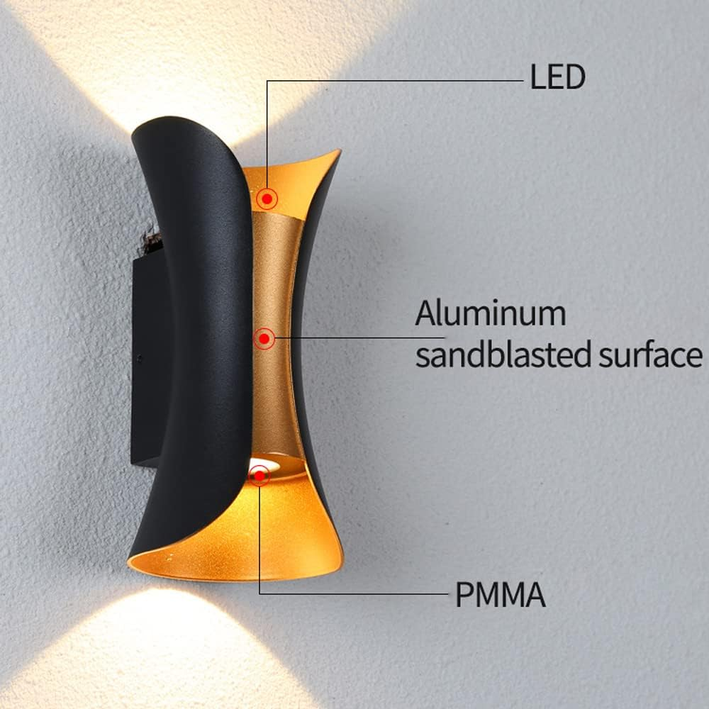 Buitenwaterdichte LED-wandlamp