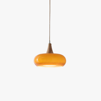 Moderne glazen hanglamp