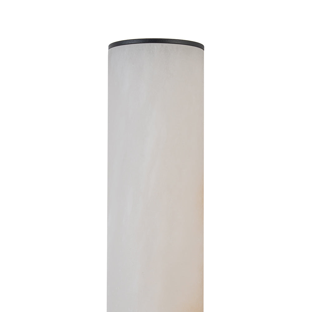 Moderne LED-wandlamp van albast
