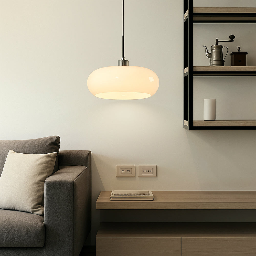 Geometrische hanglamp in Bauhaus-stijl