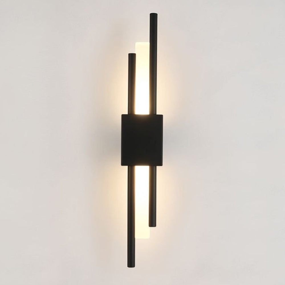 Moderne verticale LED-wandlamp