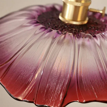 Retro Bloemen Glazen Hanglamp