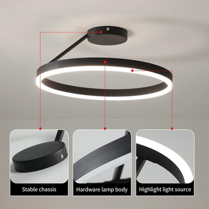 Slanke Noordse Plafondlamp