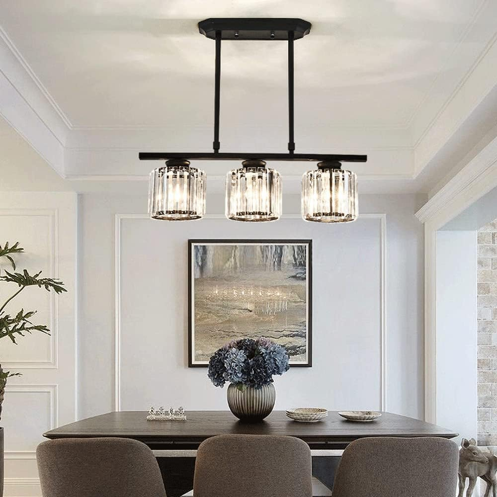 Oude glazen hanglamp