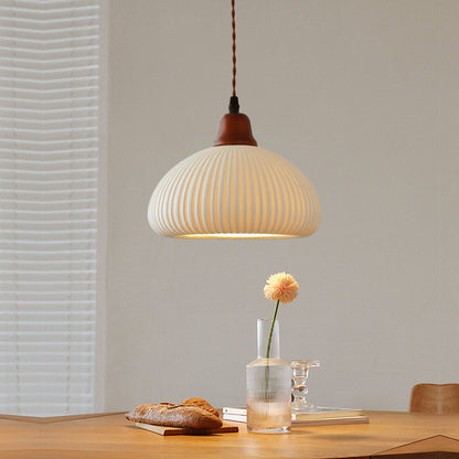 Met de hand gemaakte witte keramische lamp