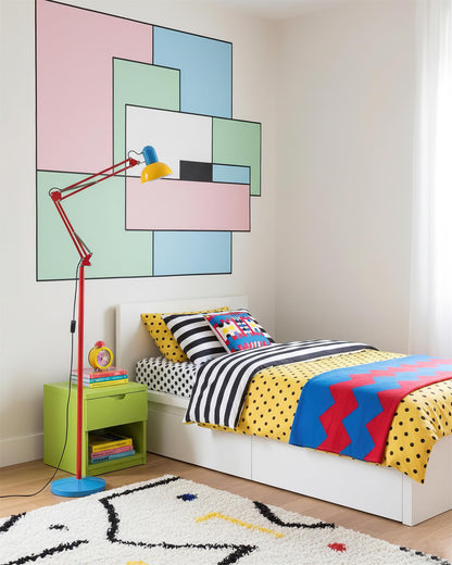 Artistieke moderne staande lamp