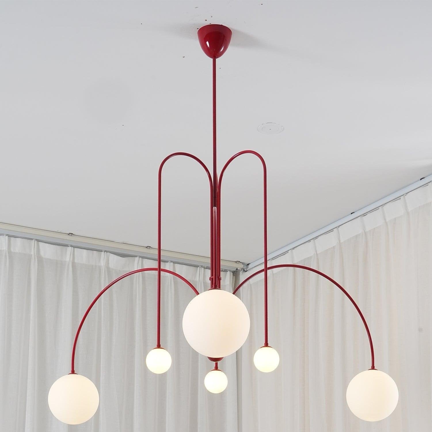 Moderne Lichtkunst Deckenlampe-Aster Selection
