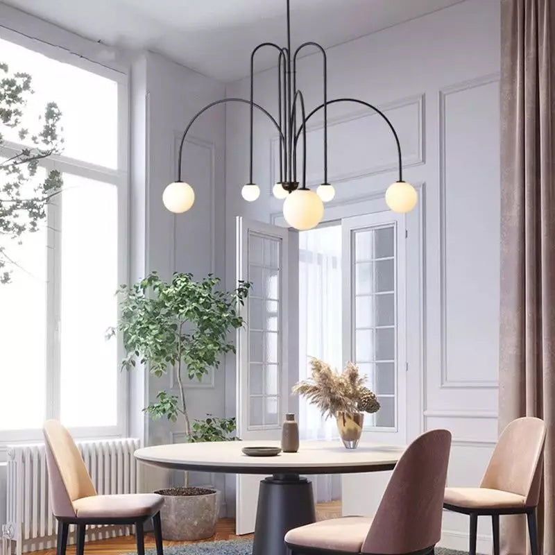 Moderne Lichtkunst Deckenlampe-Aster Selection