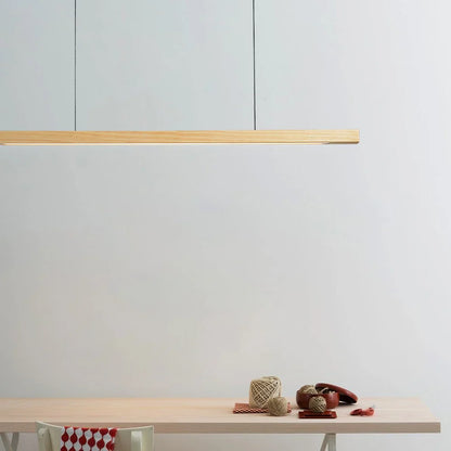 Moderne Scandinavische houten hanglamp