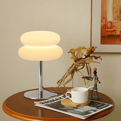 Xandrel mid-century glazen tafellamp