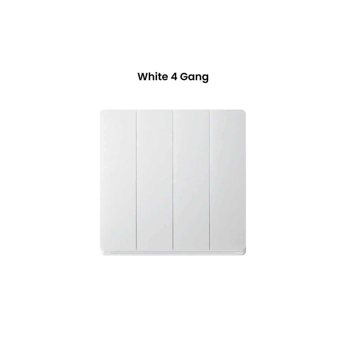 Veltrix minimalistische Zigbee-wandschakelaar van ABS en pc