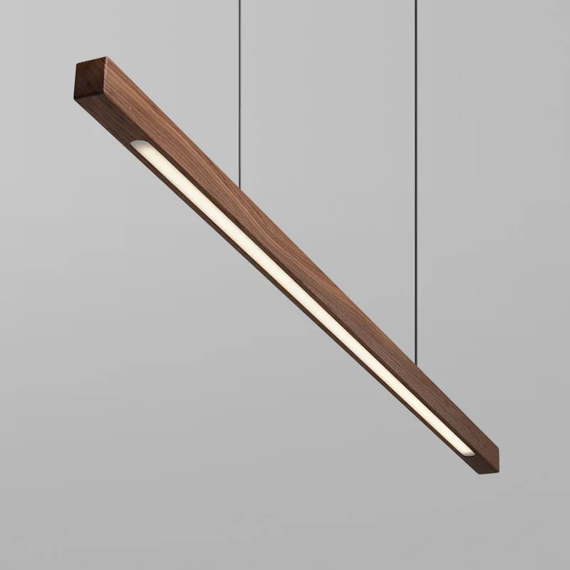 Moderne Scandinavische houten hanglamp