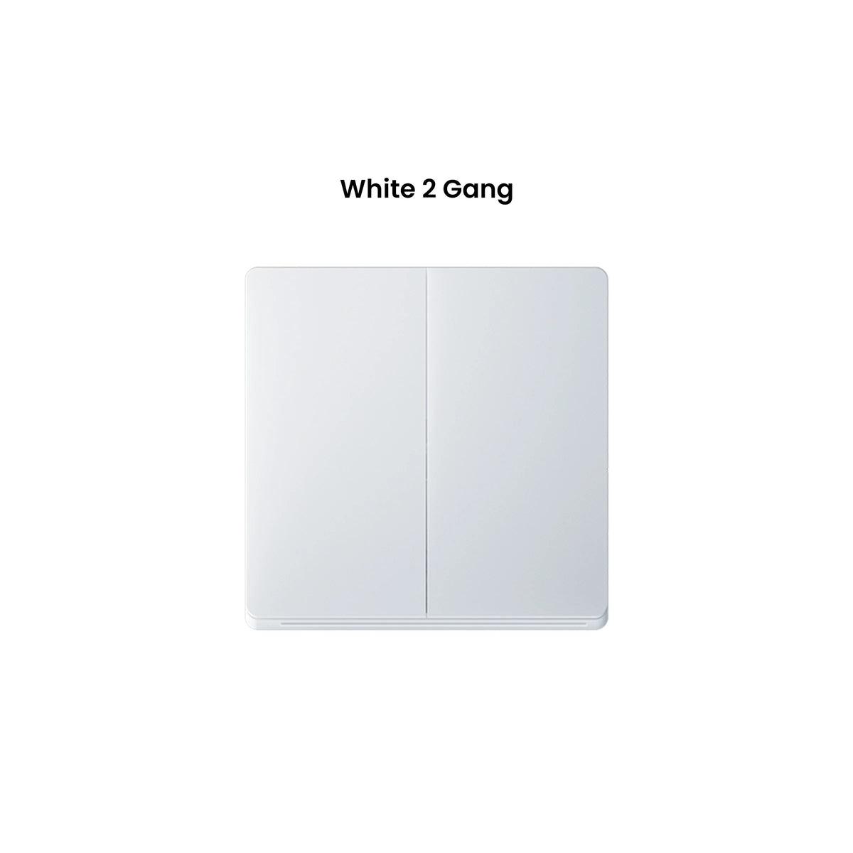 Veltrix minimalistische Zigbee-wandschakelaar van ABS en pc