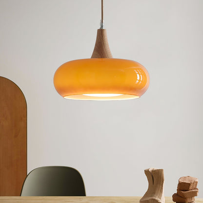 Moderne glazen hanglamp