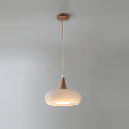 Moderne glazen hanglamp