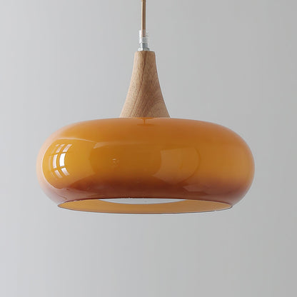 Moderne glazen hanglamp