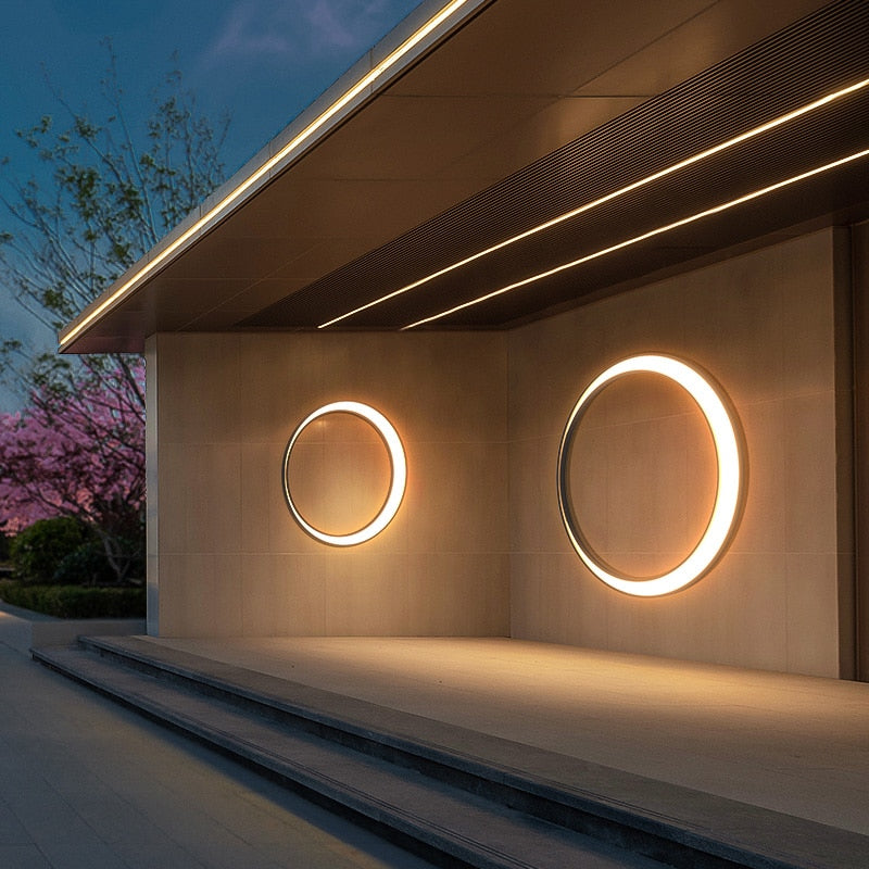 Moderne waterdichte LED-buitenmuurverlichting