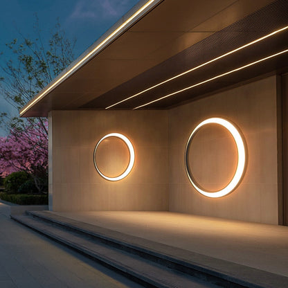 Moderne waterdichte LED-buitenmuurverlichting