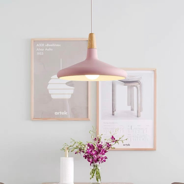 Macaron Houten Hanglamp