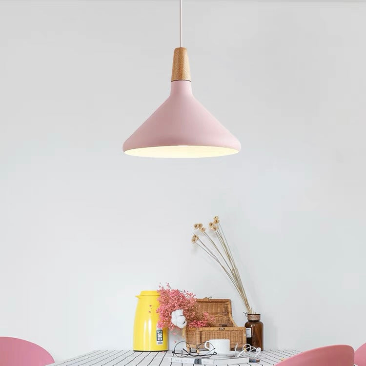 Macaron Houten Hanglamp