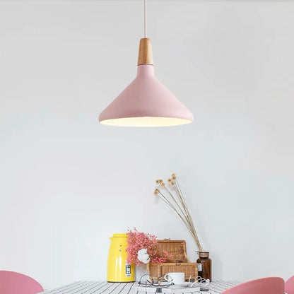 Macaron Houten Hanglamp