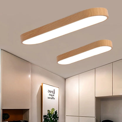 Ovale acryl LED-plafondlamp