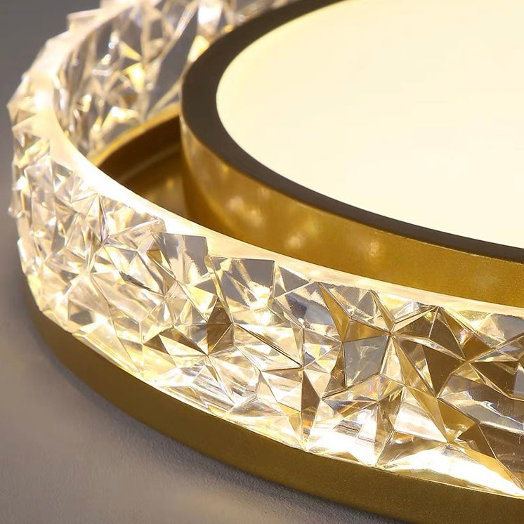 Inbouw ijzeren plafondlamp