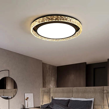 Inbouw ijzeren plafondlamp