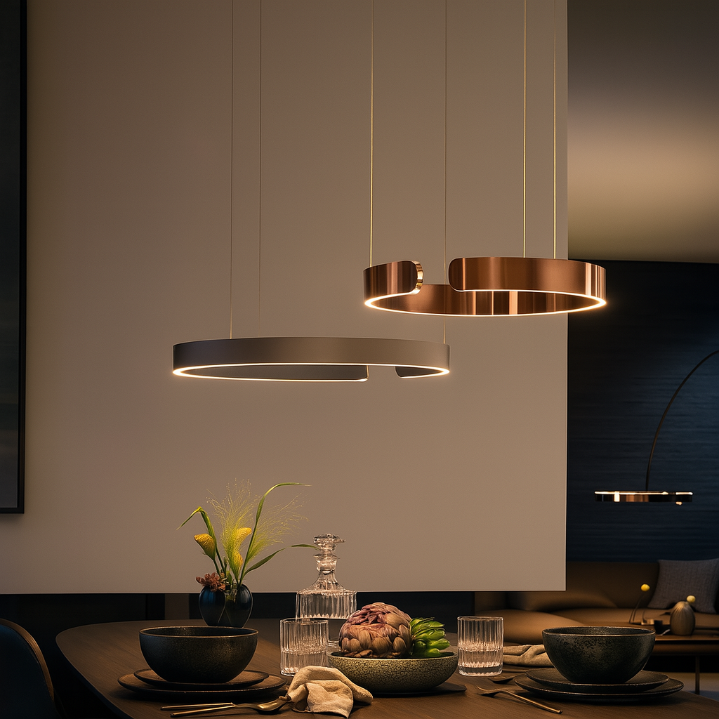 Moderne ring hanglamp LED