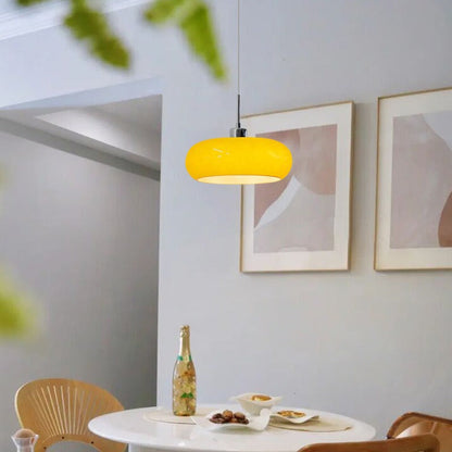 Geometrische hanglamp in Bauhaus-stijl