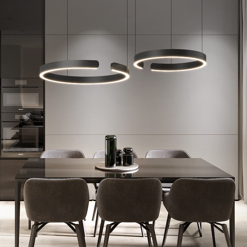 Moderne ring hanglamp LED