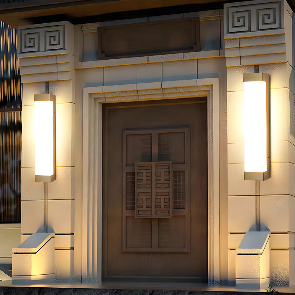 Moderne waterdichte buitenmuurlamp