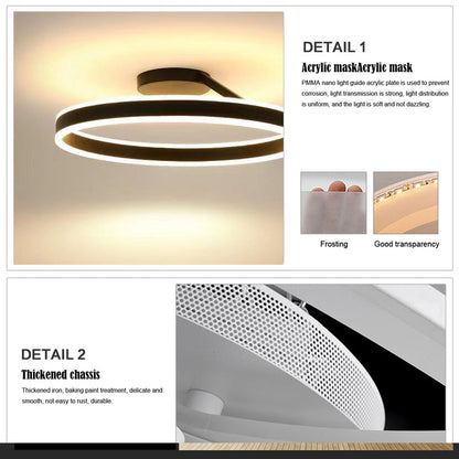 Slanke Noordse Plafondlamp