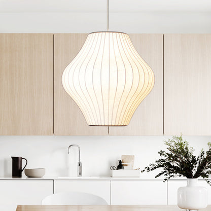 Witte lantaarn hanglamp