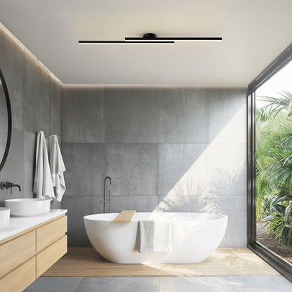 Langwerpige aluminium LED-plafondlamp