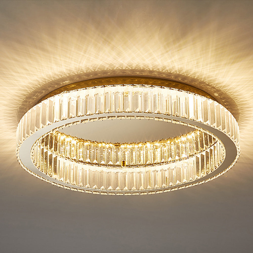 Elegant kristallen halo-licht