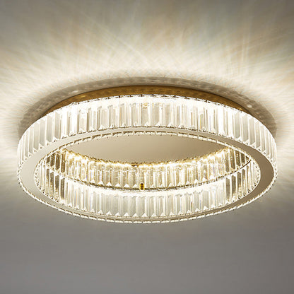Elegant kristallen halo-licht
