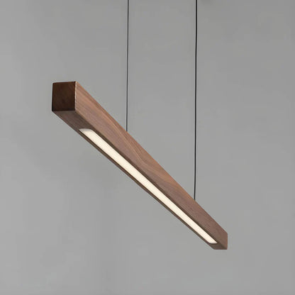 Moderne Scandinavische houten hanglamp
