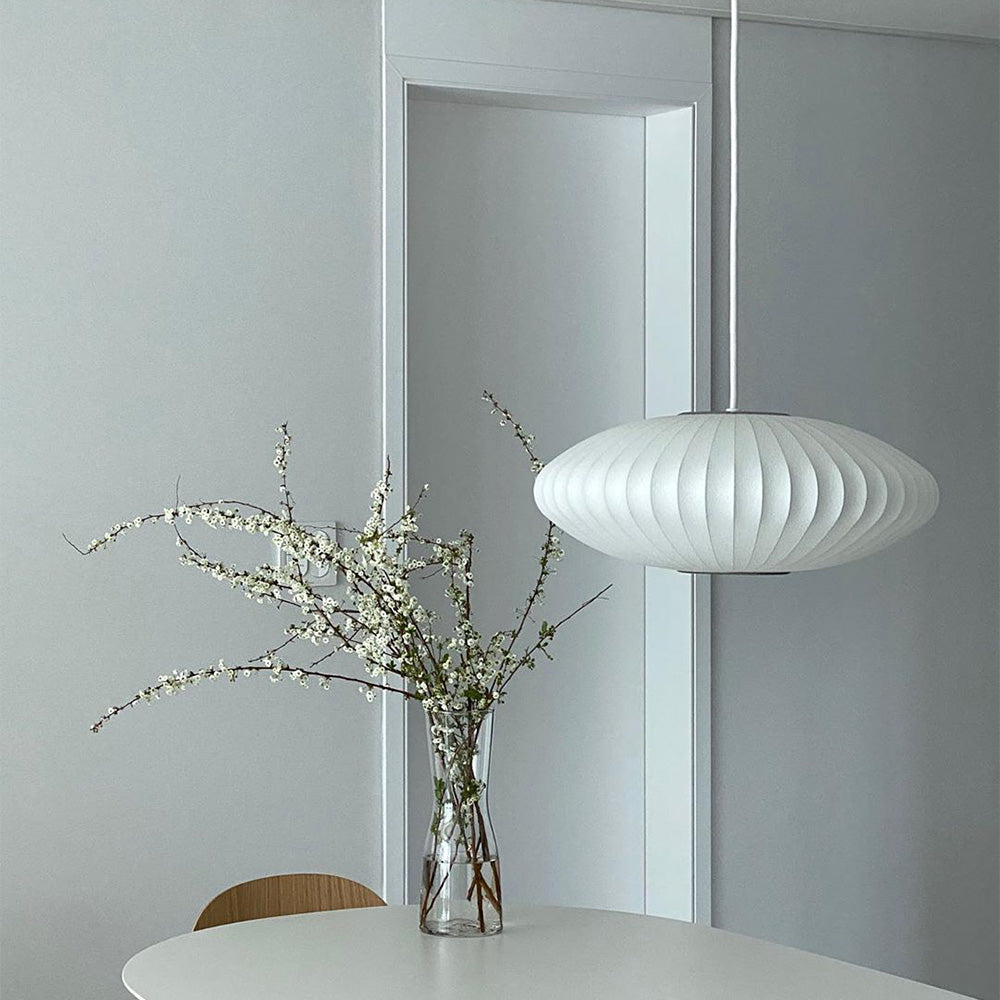 Witte lantaarn hanglamp