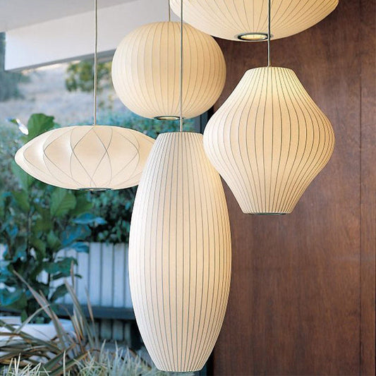 Witte lantaarn hanglamp